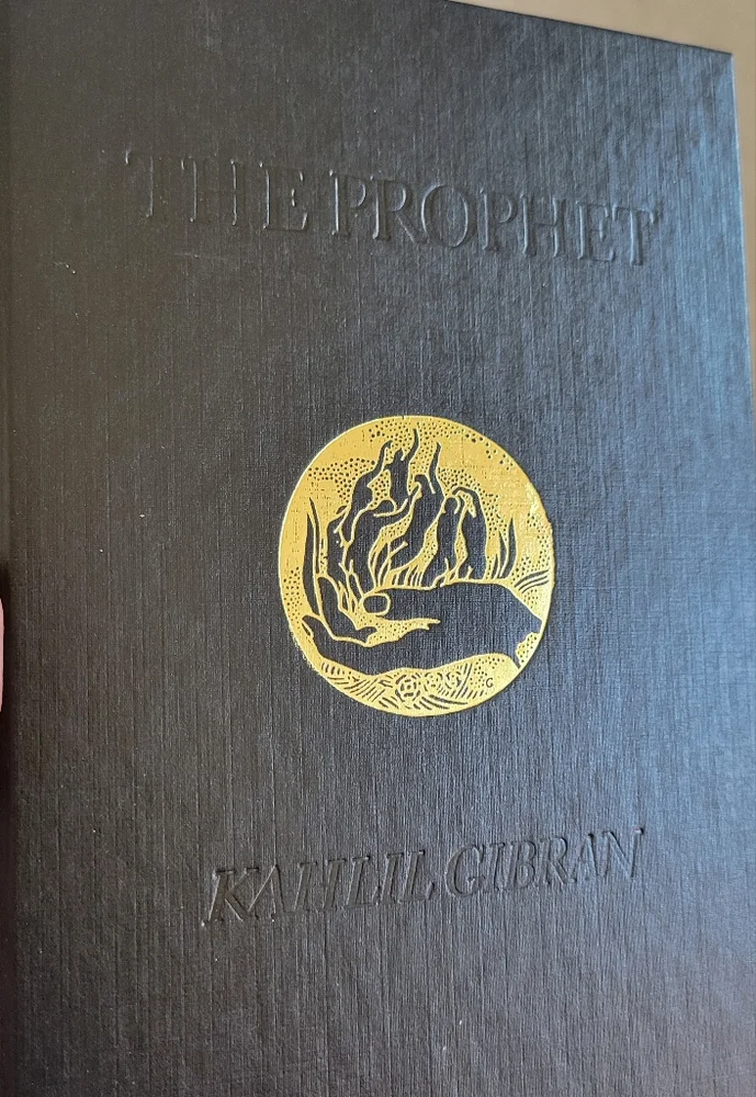 The Prophet by Kahlil Gibran Hardcover Book 1982 Edition ~ GUC